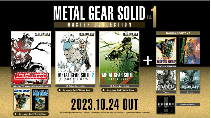 Nintendo Switch Metal Gear Solid: Master Collection Vol. 1