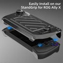 Skull & Co. HardShell Front Cover for ROG Ally X StandGrip (Smoky Black, Neon Green, Neon Orange) (ALXFC-SBK, ALXFC-NGN, ALXFC-NOG)