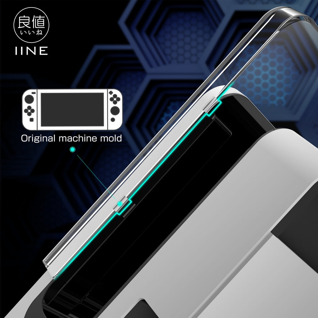 IINE Transparent Dock Cover For N-Switch Oled
