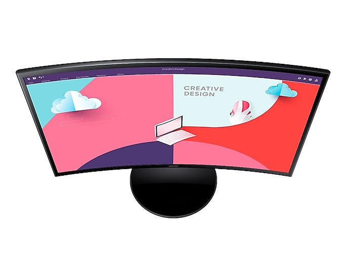Samsung S3 LS24C360EAEXXP 24" FHD 75Hz Essential Curved Monitor