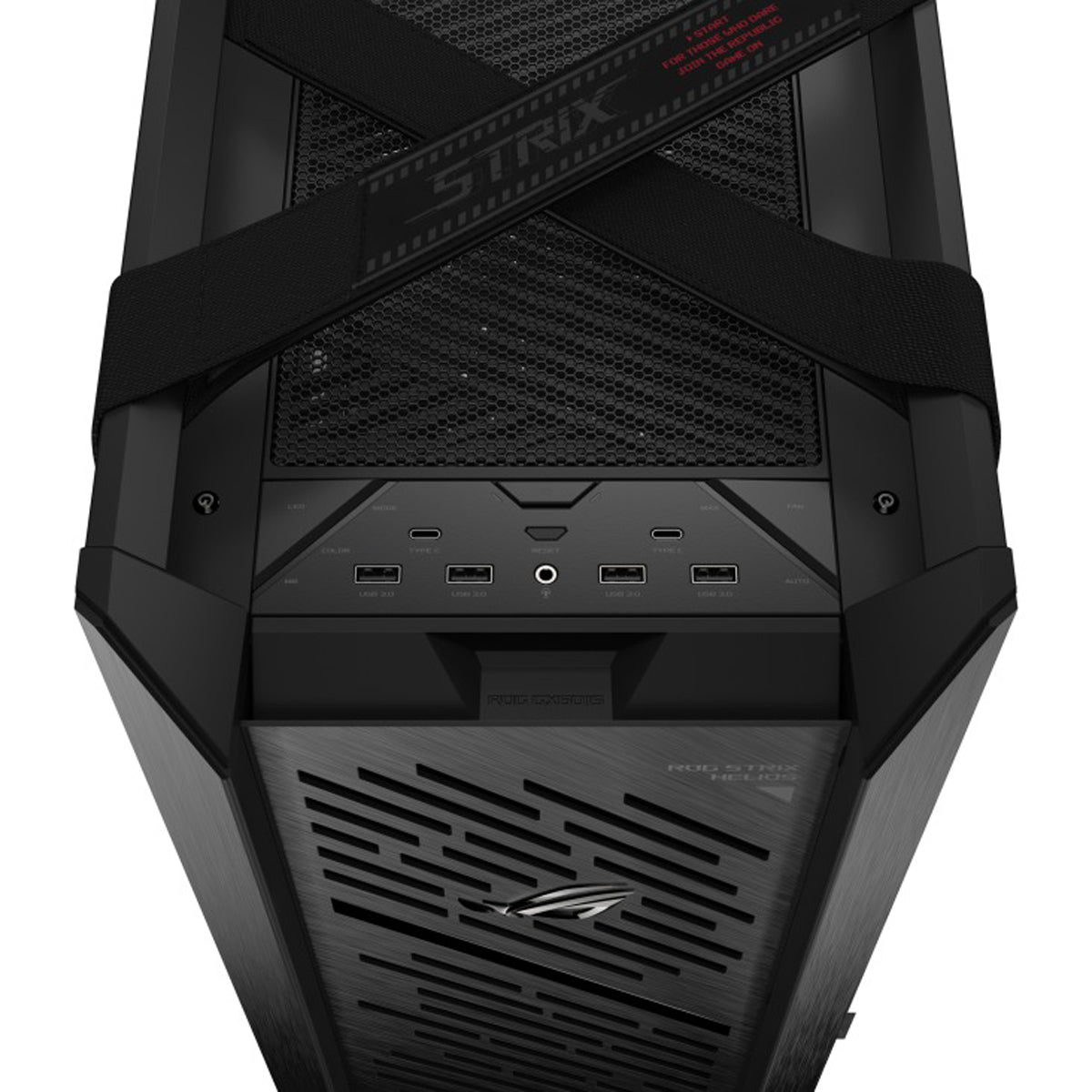 Asus ROG Strix Helios II GX601S EATX Mid-Tower PC Gaming Case with Dual Tempered Glass Side Panels