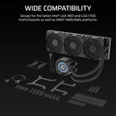 Corsair Nautilus 360 RS Performance LCD 360mm Liquid CPU Cooler