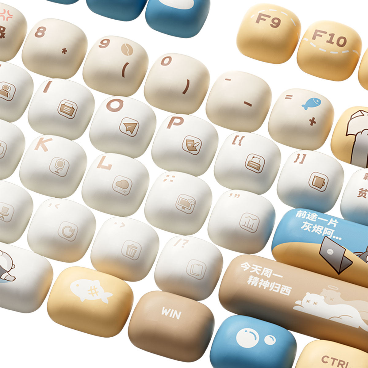 Akko Otter Hustle Keycap Set MOG Profile 138 Keys