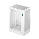 DeepCool CH170 Plus Vertical M-ATX Compact Case (Black, White)