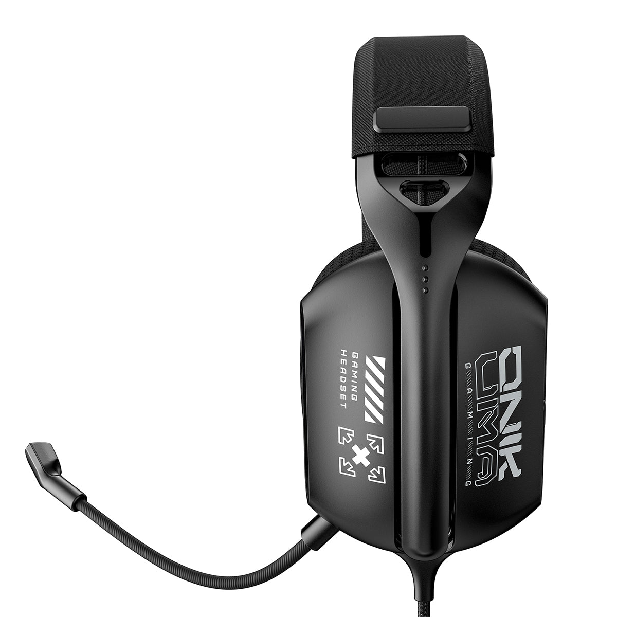 Onikuma X12 RGB Wired Gaming Headset with Noise Cancelling Microphone (Black)