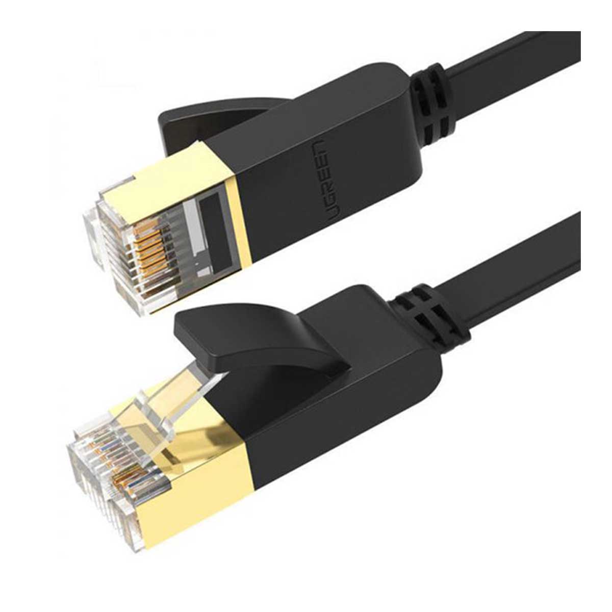 UGreen CAT7 U/FTP Flat Ethernet Cable - 3m (Black) (NW106/11262)