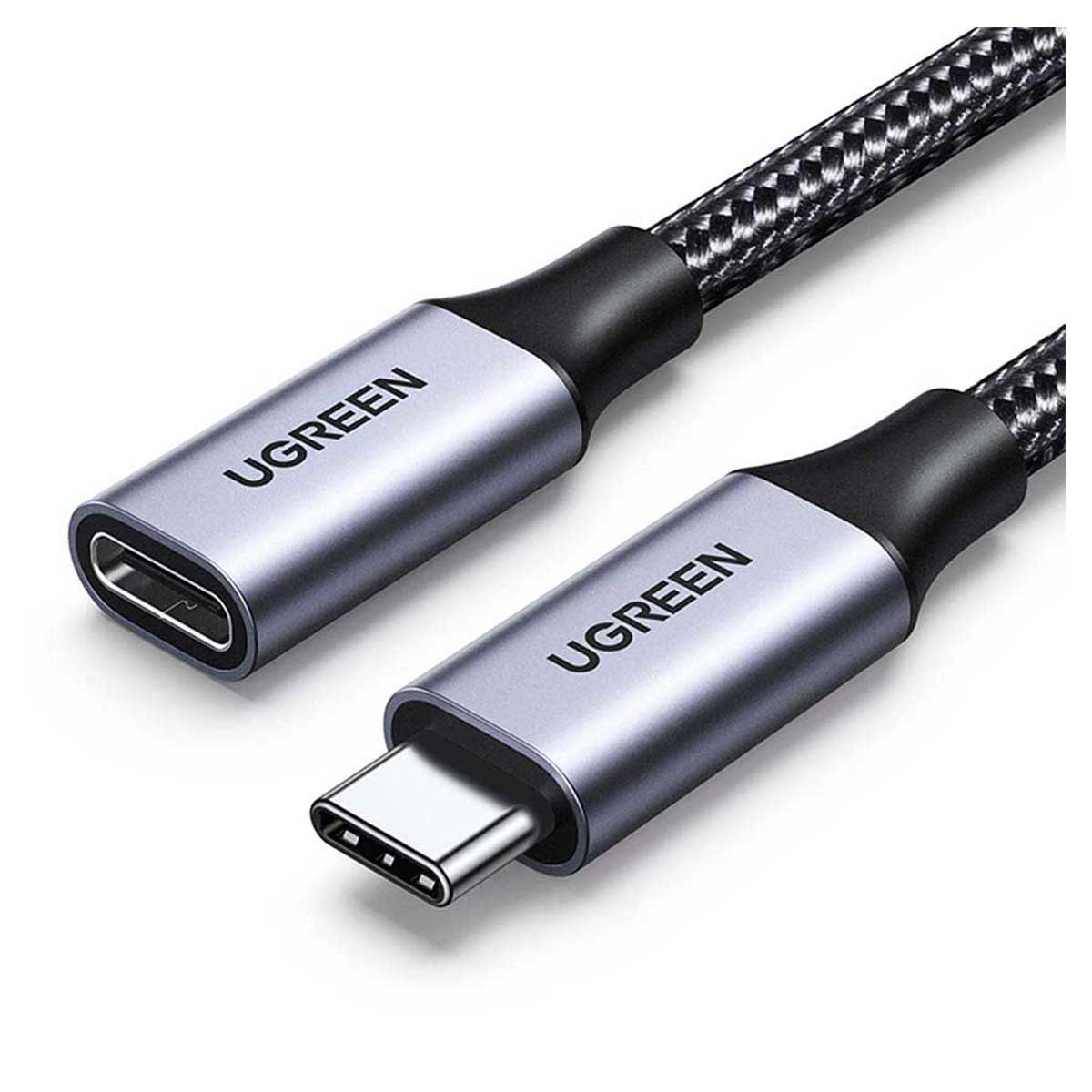 UGreen USB-C 3.1 Extension Cable 1m (Dark Gray) (US372/30205)