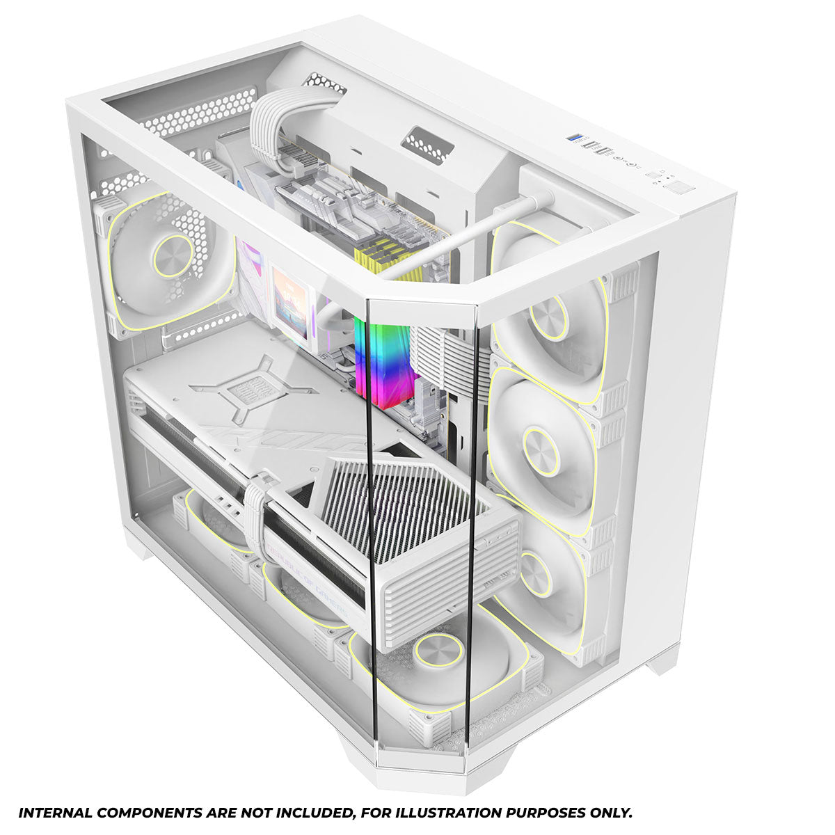 Coolman Zentra Luxe ATX Vision PC Case | DataBlitz