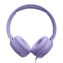 JBL Tune 520C USB-C Hi-Res Wired On-Ear Headphones (Black, White, Blue, Purple)