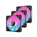 Corsair ICUE Link RX120 RGB 120MM PWM Fan Triple Starter Kit (Black)