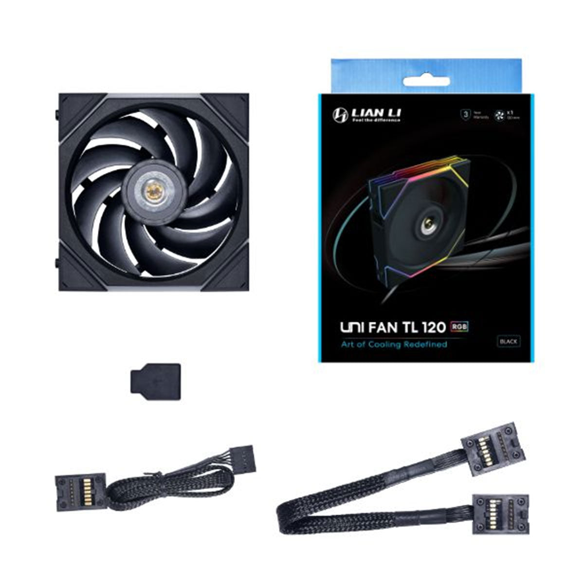 Lian Li Uni Fan TL 120 RGB 120mm Fan Single Pack