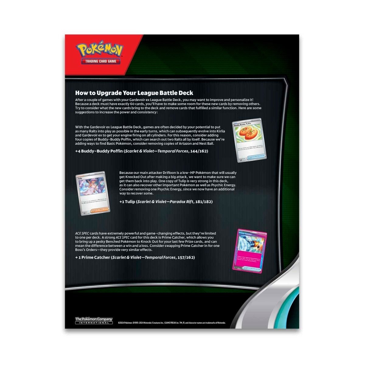 Pokemon Trading Card Game Gardevoir Ex League Battle Deck (290-85753)
