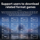 Anbernic RG556 Handheld Gaming Console (Transparent Blue)