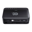 Baseus Super Energy Series 4-in-1 Car Jump Starter 600A, Tire Inflator & Pressure Meter, Power Bank, Multi-Function LED Light (Cluster Black) (C00245902111-00)