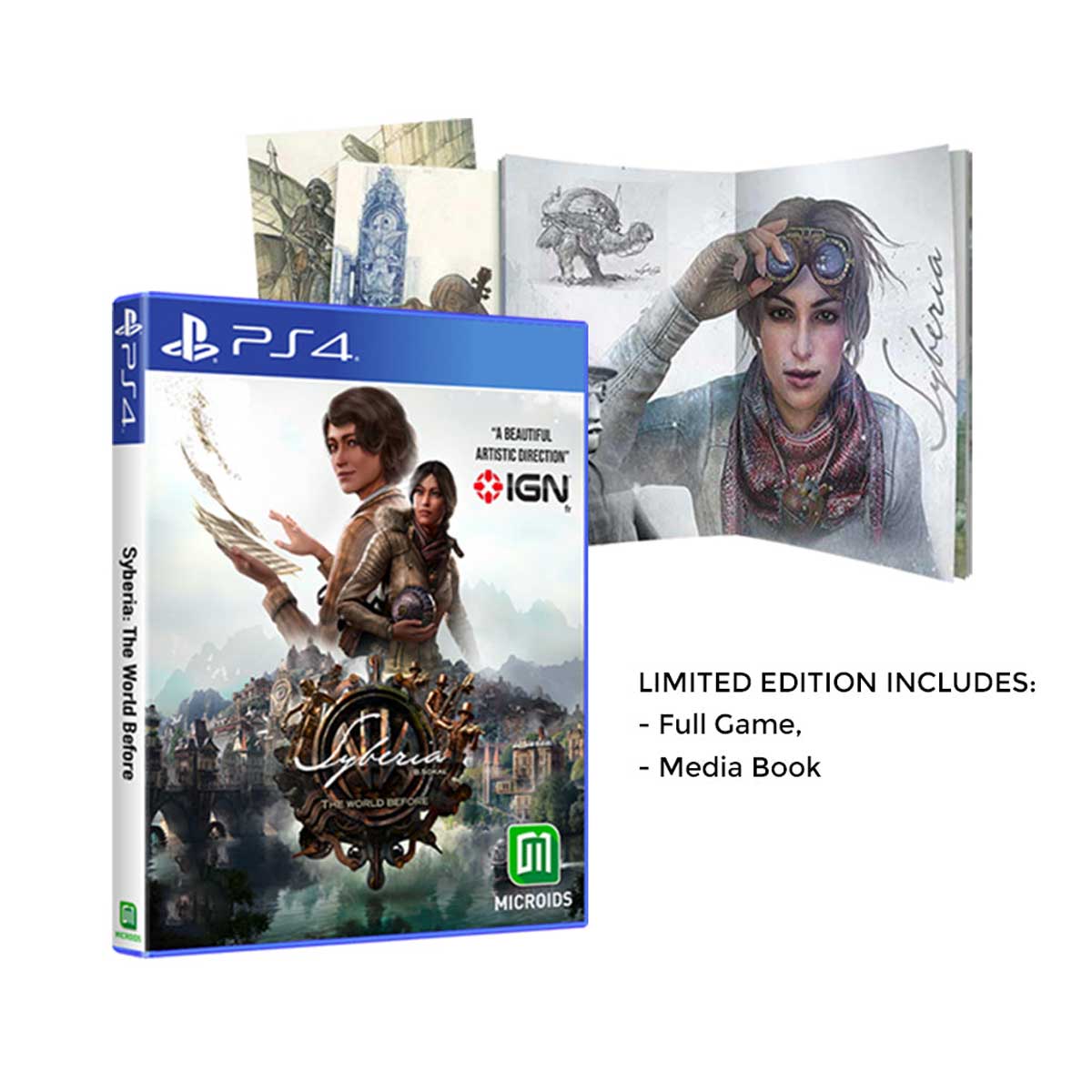 PS4 Syberia The World Before Limited Edition Reg.2