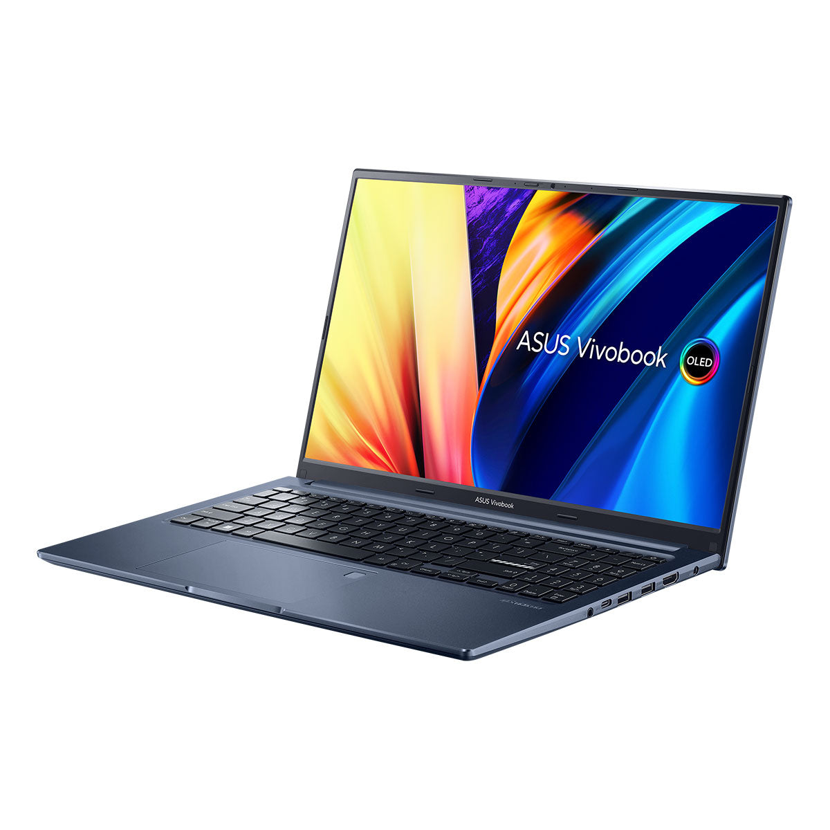 Asus Vivobook 15 OLED M1503QA-L1020WS Laptop (Quiet Blue) | 15.6” FHD | Ryzen™ 7 5800H | 8 GB RAM | 512 GB SSD | Radeon™ Graphics | Windows 11 Home | MS Office Home & Student 2021 | ASUS BP1504 Casual Backpack