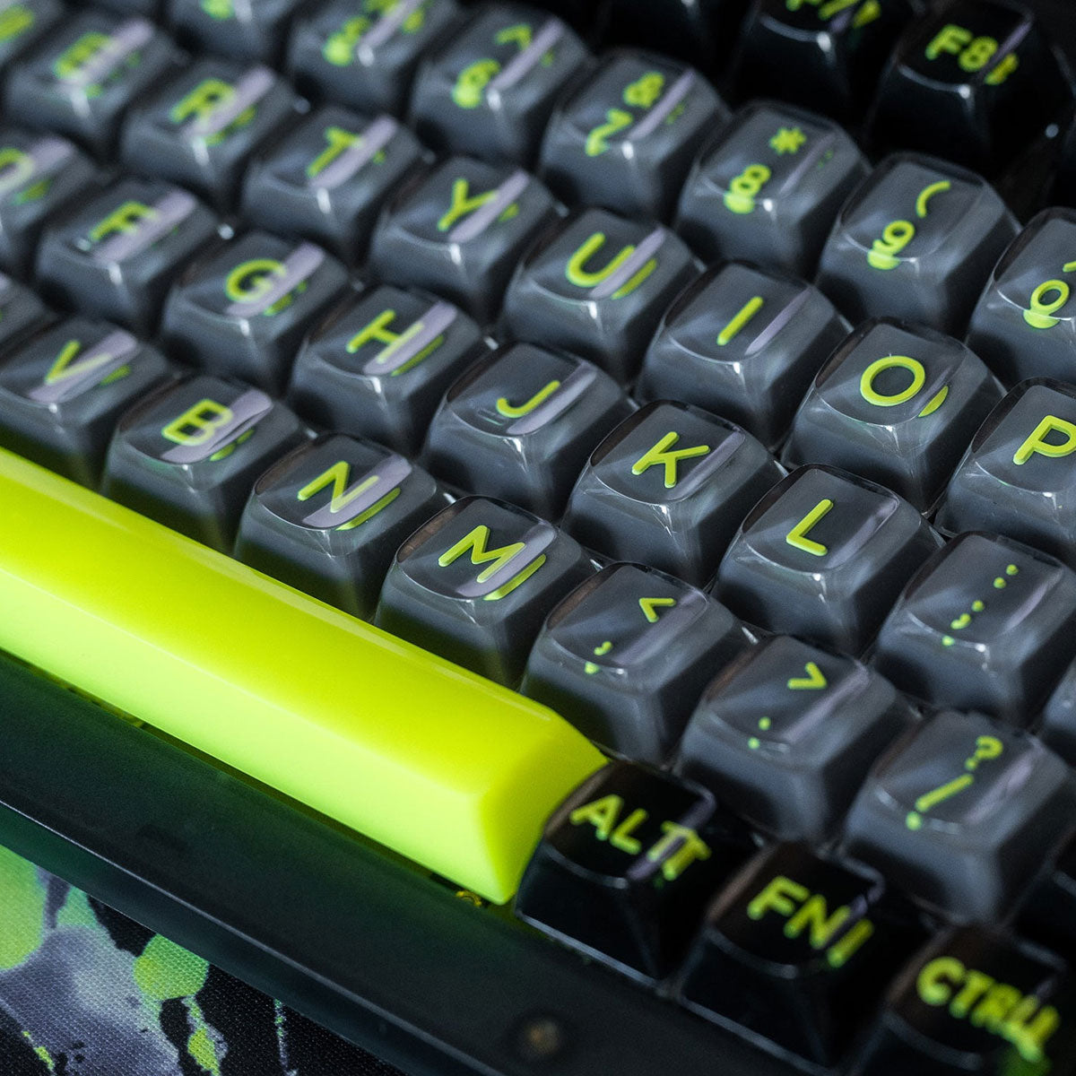Pulsar 3D Polycarbonate Keycaps 124-Set Acid Rewind Edition (GD8000KC01)