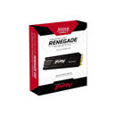 Kingston Fury Renegade 4TB PCIE 4.0 NVME M.2 SSD Internal Gaming SSD W/ Heatsink (SFYRDK/4000G)