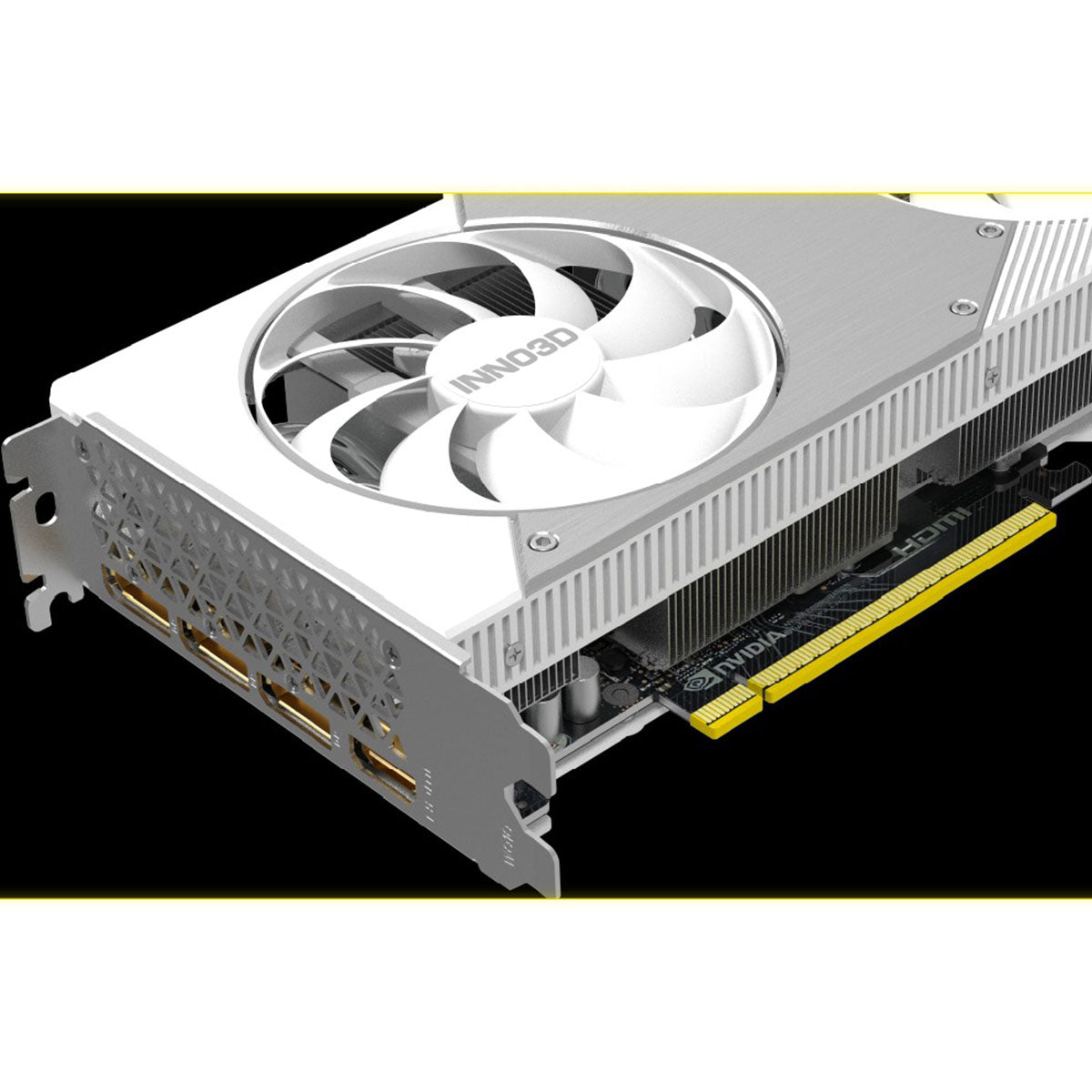 Inno3D Geforce RTX 5060 TWIN X2 OC 16GB GDDR7 Graphics Card (White) (N506T2-16D7X-191073W)