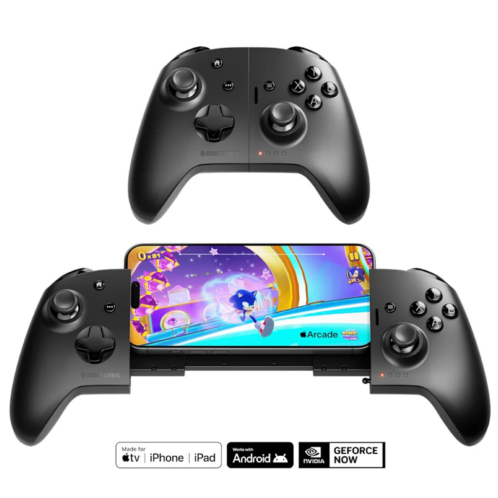 SteelSeries Nimbus Cloud Dual-Mode Cloud Gaming Controller for Apple TV iPhone iPad Android (69116)