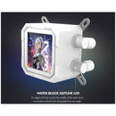 DarkFlash Wave DV240S ARGB AIO 240mm Liquid CPU Cooler (White)