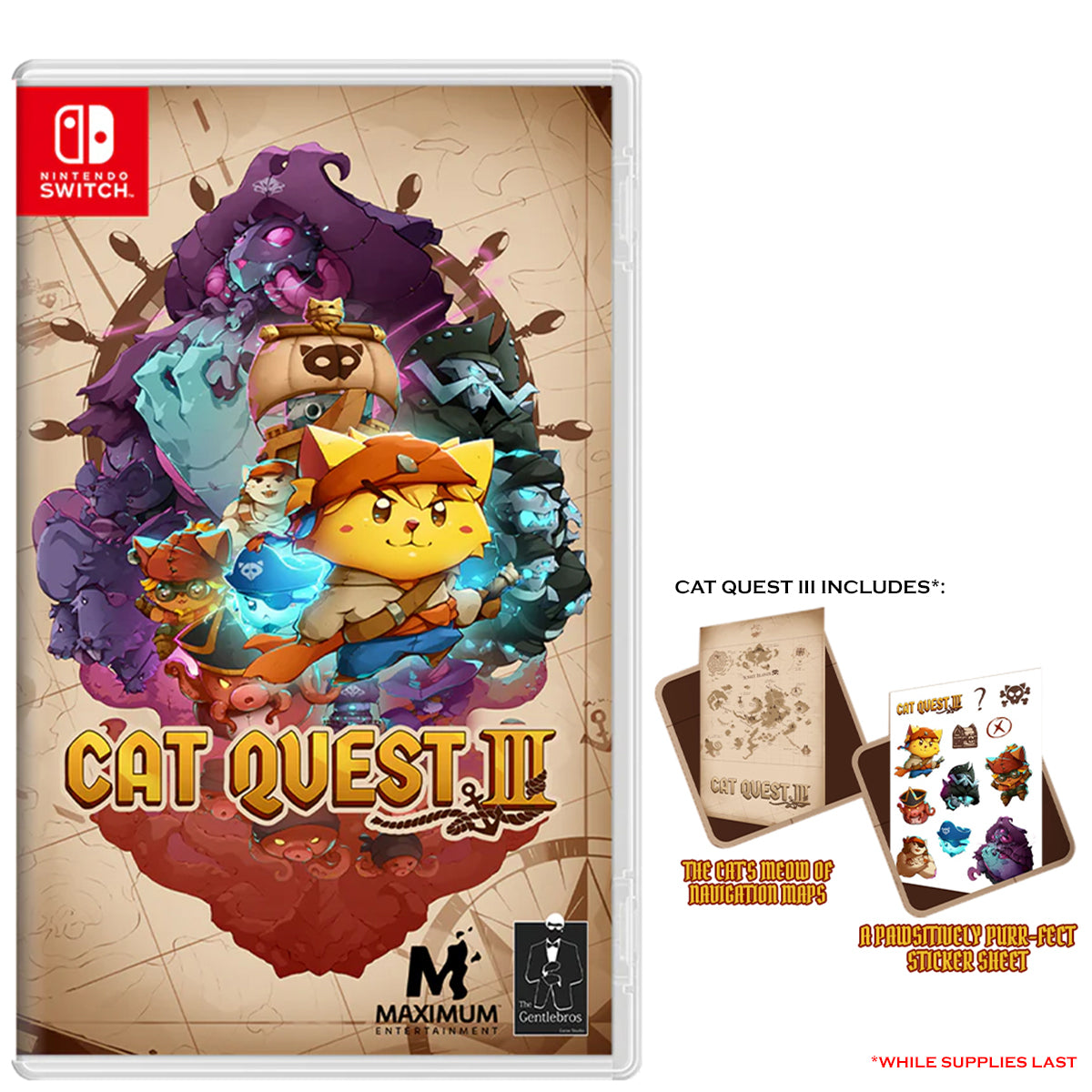 DATABLITZ | Nintendo Switch Cat Quest III