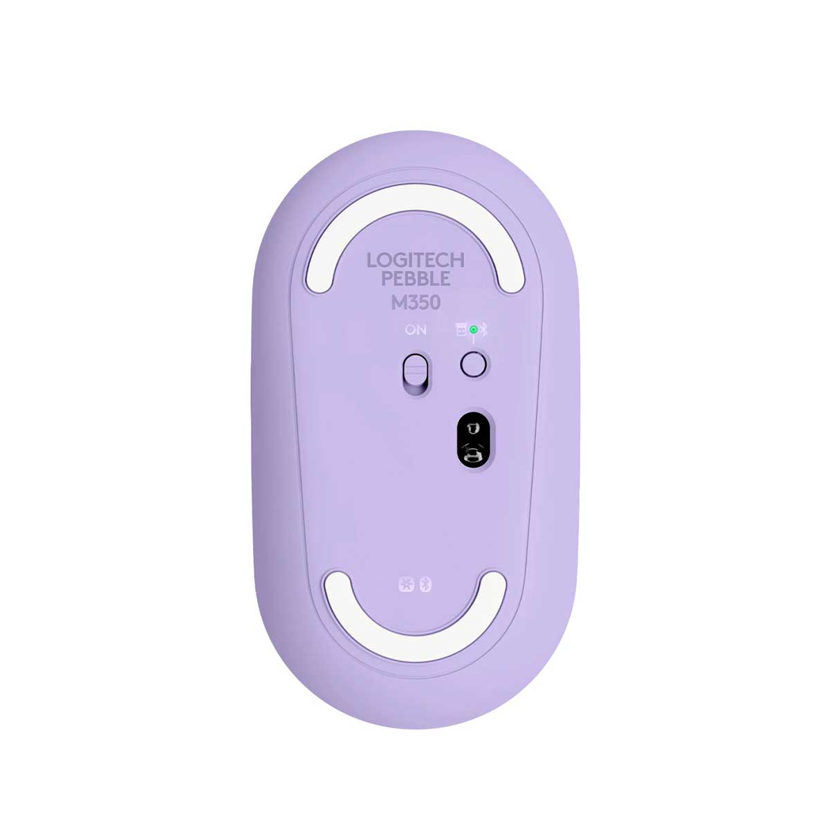 Logitech Pebble M350 Wireless Mouse (Lavender)