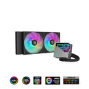 Deepcool LT240 ARGB 240mm Liquid CPU Cooler (Black) (R-LT240-BKAMNC-G-1)