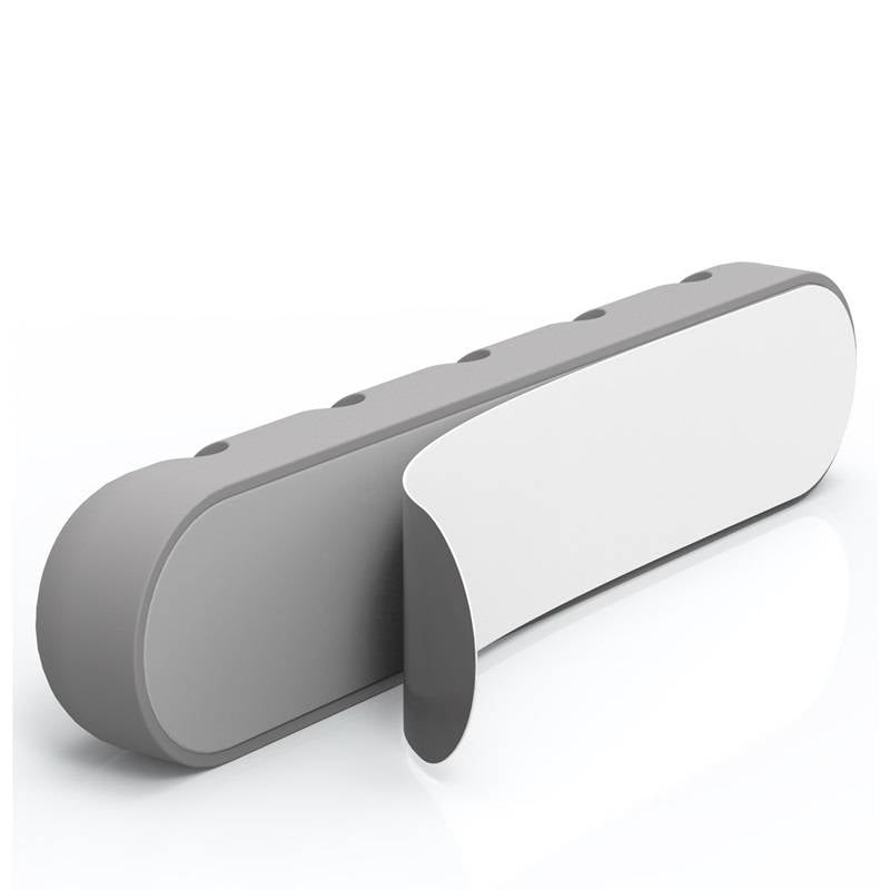 Orico CBS5 5-Slots Soft Silicone Self-Adhesive Desk Cable Manager (Grey)