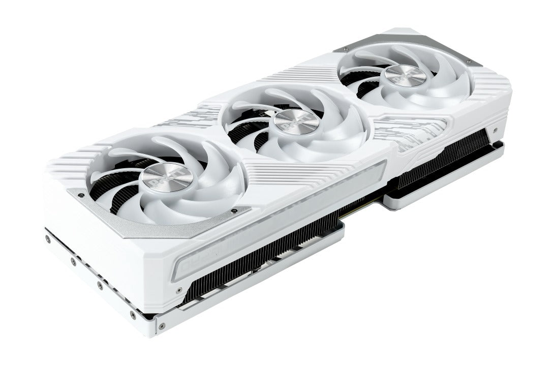 Palit GeForce RTX 4070 TI GamingPro OC 12GB GDDR6X 192Bit 3-DP HDMI Graphics Card (White)