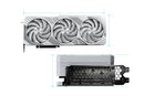 Palit GeForce RTX 4070 TI GamingPro OC 12GB GDDR6X 192Bit 3-DP HDMI Graphics Card (White)