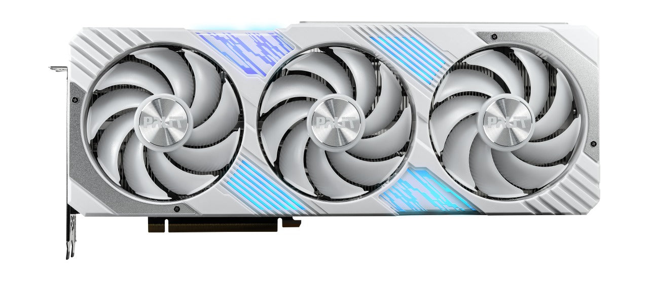Palit GeForce RTX 4070 TI GamingPro OC 12GB GDDR6X 192Bit 3-DP HDMI Graphics Card (White)