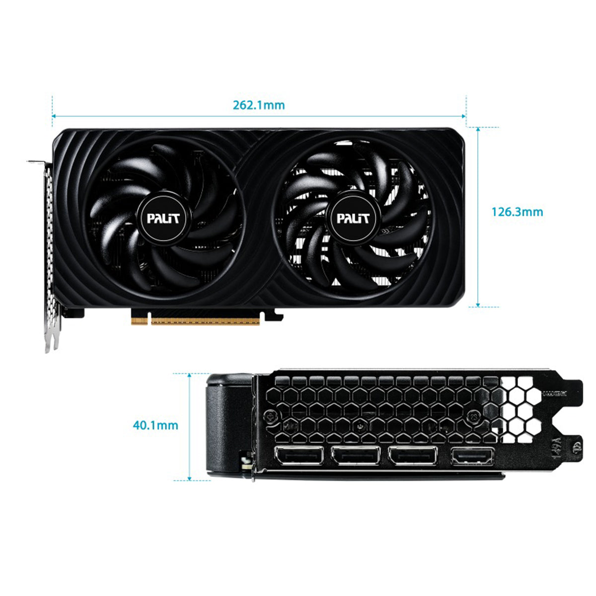 Palit GeForce RTX 5060 Dual 8GB GDDR7 Graphics Card