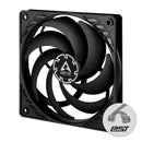 Arctic P12 Slim PWM PST | 120mm Low-Profile PWM Fan with Cable Splitter Single fan (Black)