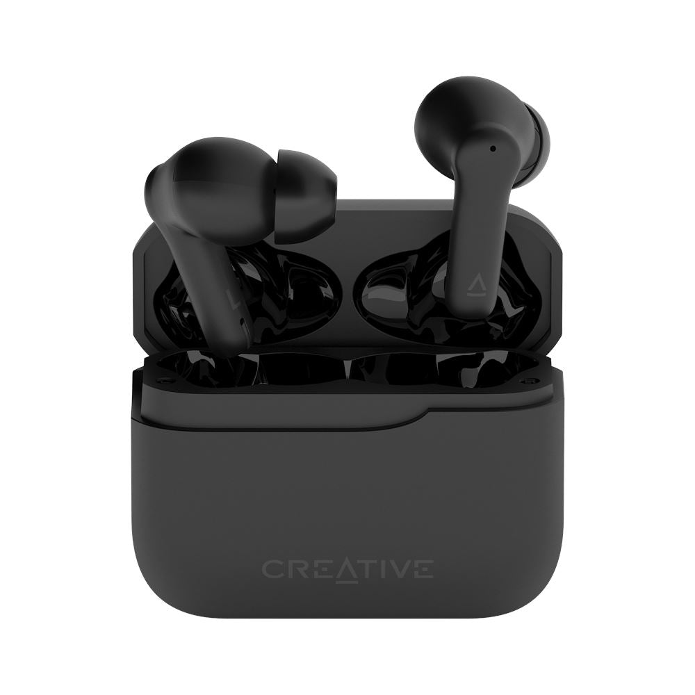 Creative Zen Air 2 Lightweight True Wireless In-Ears w/ Active Noise Cancellation Earbuds (Black)
