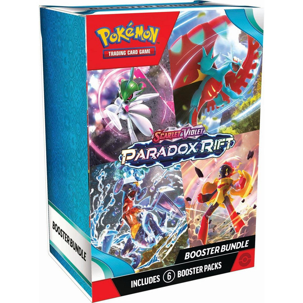 Pokemon Trading Card Game SV04 Scarlet Violet Paradox Rift Booster  Bundle (187-85412)