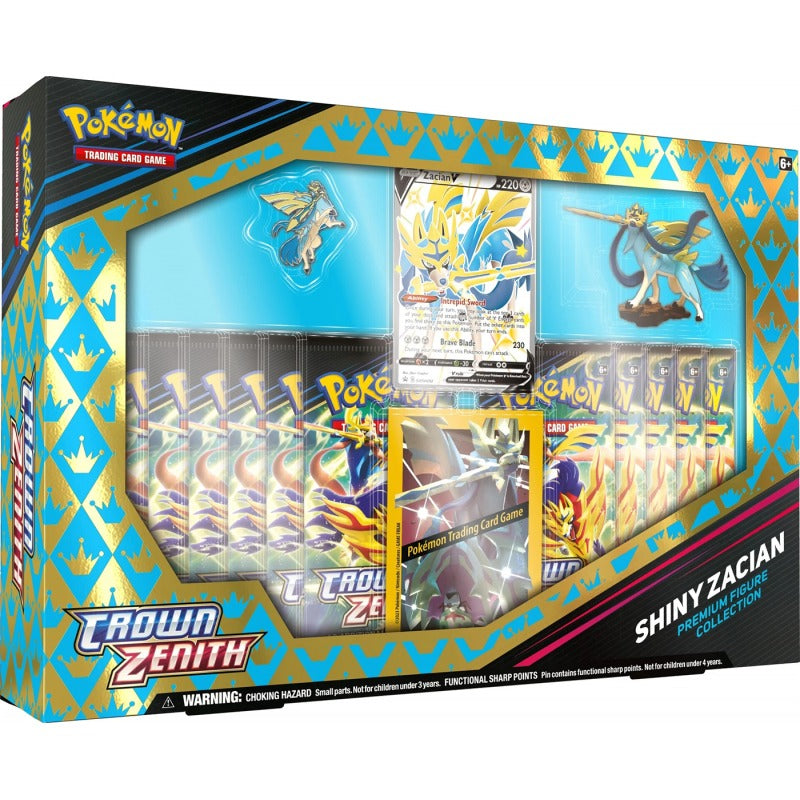 Sword & Shield Crown Zenith Shiny Zacian Premium Figure Collection