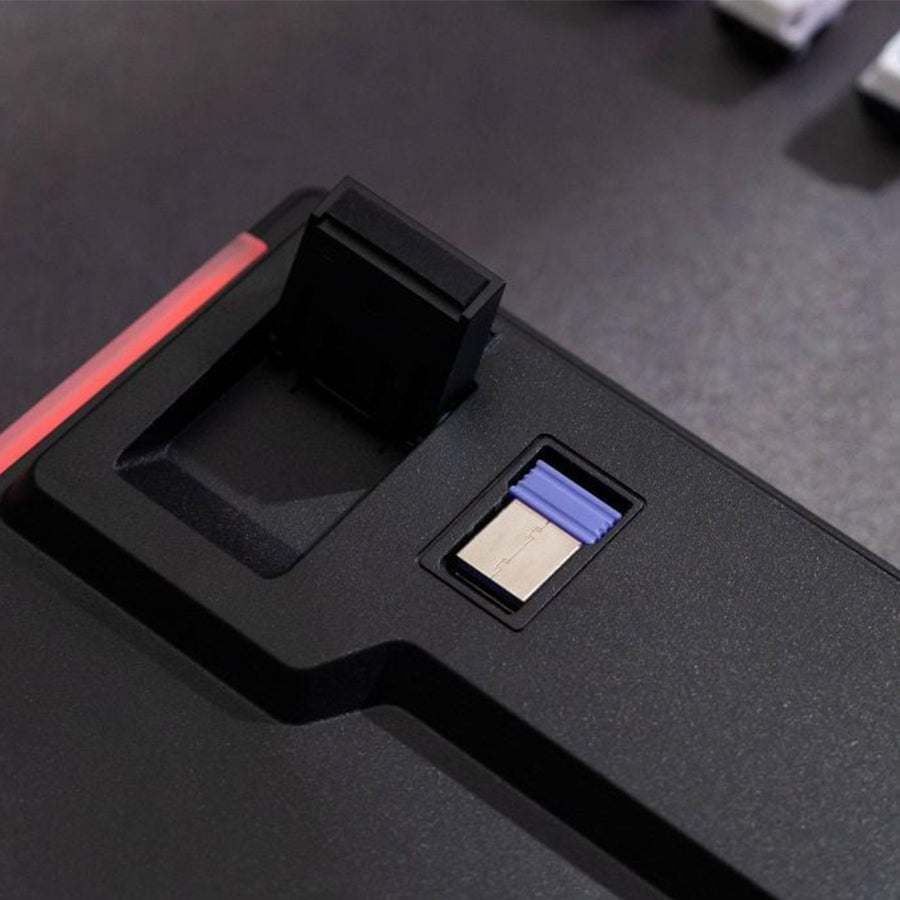 Akko Black Clear 5075B Plus Multi-Mode RGB Hot-Swappable Mechanical Keyboard (V3 Piano Pro Switch)