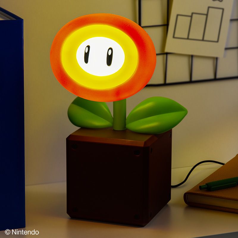 Paladone Super Fire Flower LED Lamp (PP14360NN)