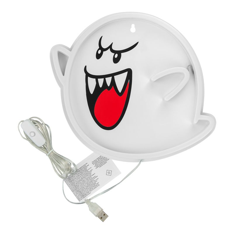 Paladone Super Mario Boo Wall Mounted LED Neon Light (PP14714NNVN)