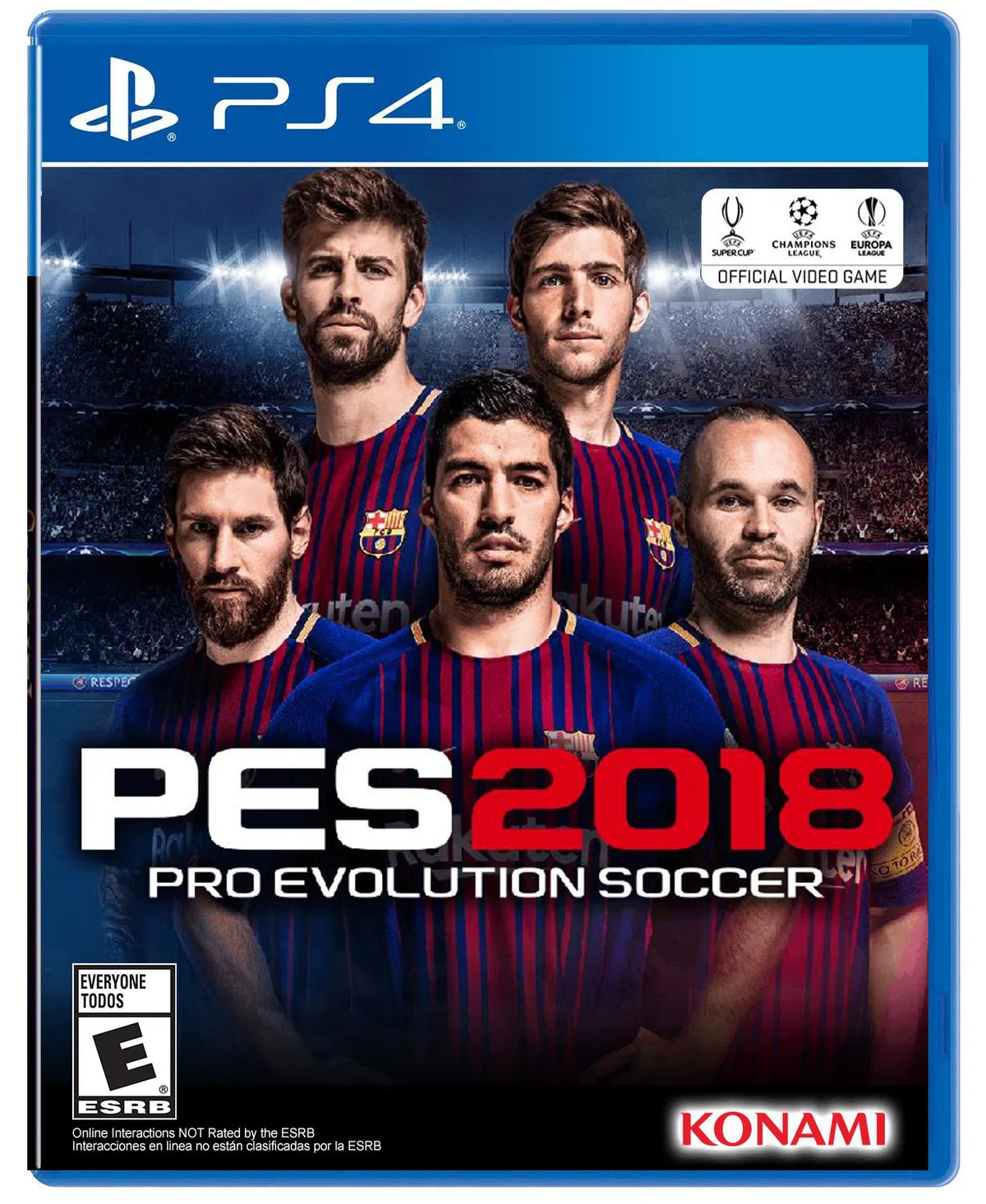 PS4 PRO EVOLUTION SOCCER 2018 PREMIUM EDITION ALL (ENG/FR/SP)