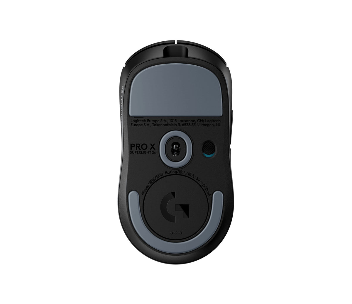 Logitech Pro X Superlight 2c Lightspeed Wireless Gaming Mouse (Black, White)