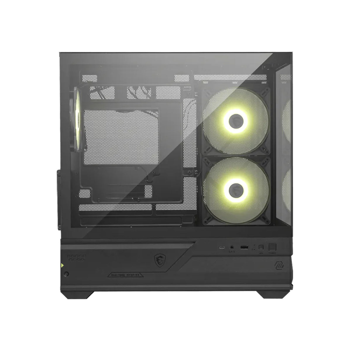 MSI MAG PANO M110R Mini Tower Micro-ATX/Mini-ITX PC Case