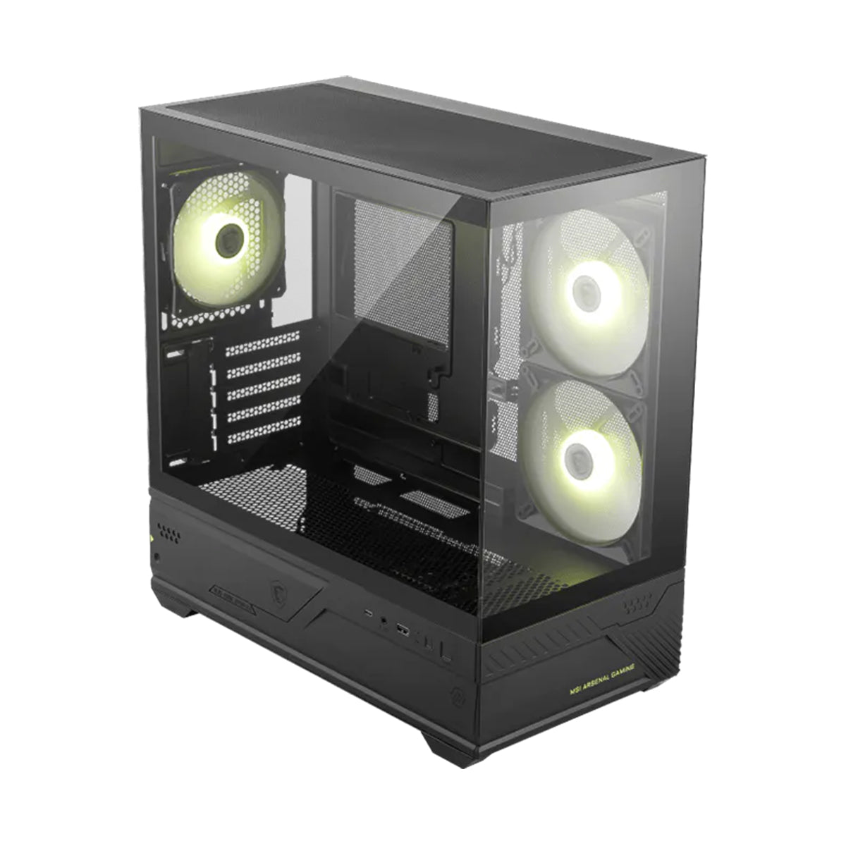 MSI MAG PANO M110R Mini Tower Micro-ATX/Mini-ITX PC Case