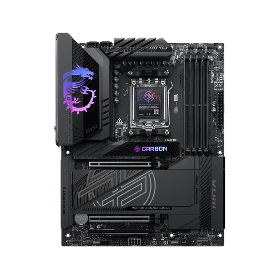 MSI MPG X870E Carbon Max WiFi DDR5 AMD Motherboard