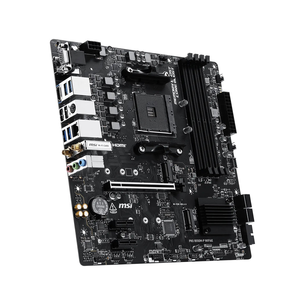 MSI PRO B550M-P WiFi6E DDR4 AMD Motherboard