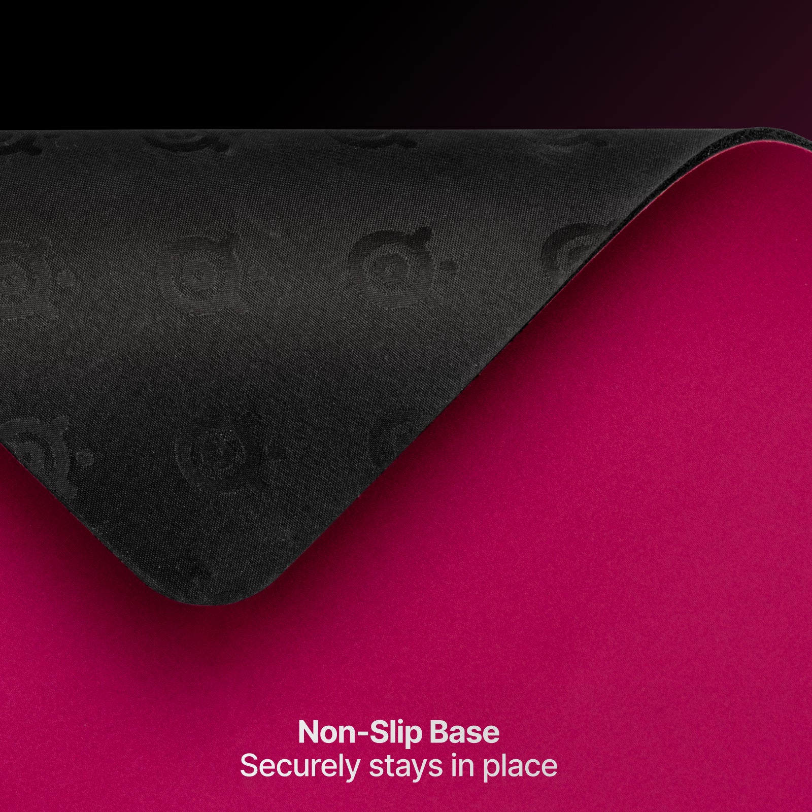 SteelSeries QCK Heavy Extra Thick Cloth Mousepad L (Magenta, White)