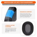 Wicked Cushions Razer Blackshark V2 Pro Earpads - WC FreeZe Cooling Gel (2023 Model) (Black)