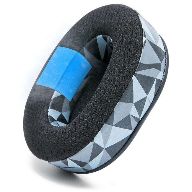 Wicked Cushions WC FreeZe Hybrid - Replacement Ear Pads Razer Blackshark V2 Pro (Black, Geo Grey, Red Camo, 90s Black) (BKSHARKFR-B, BKSHARKFR-GG, BKSHARKFR-RC, BKSHARKFR-90B)