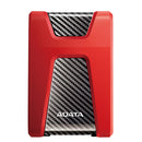 Adata HD650 Durable 2TB 2.5" External Hard Drive (Black, Blue, Red)